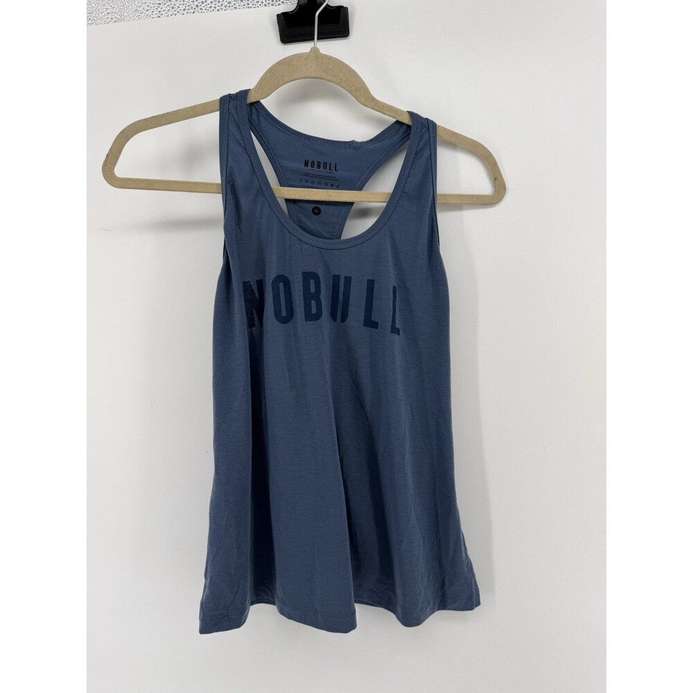 No Bull Racer Back Tank Tops Blue Women’s Size XL athletic workout